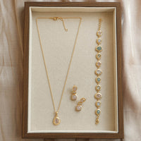 Blossom Necklace - Rose Quartz