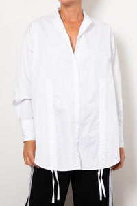 Mortaboard Tie Shirt - White