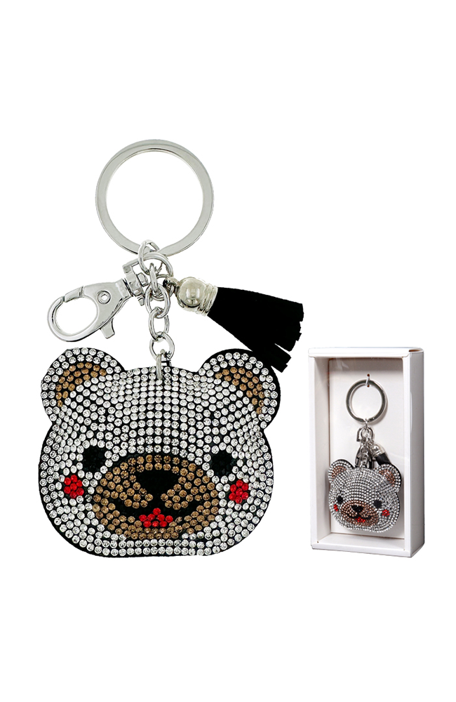 Michi Keyring - Blushing Bear