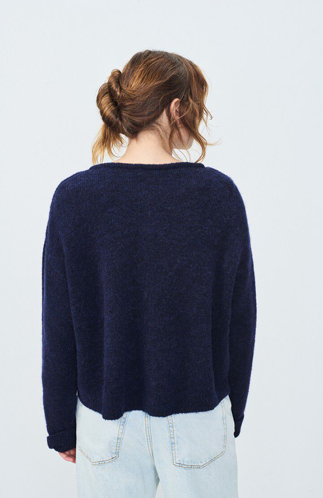 East Jumper - Navy Melange