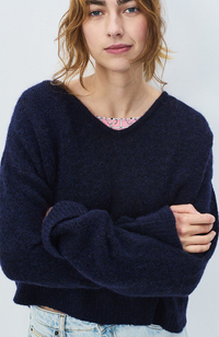 East Jumper - Navy Melange