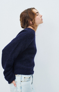 East Jumper - Navy Melange