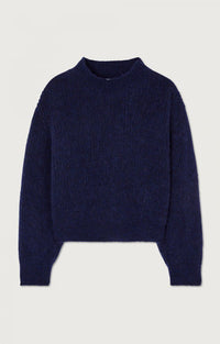 East Pullover - Navy Melange