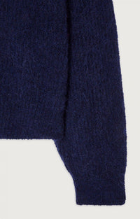 East Pullover - Navy Melange