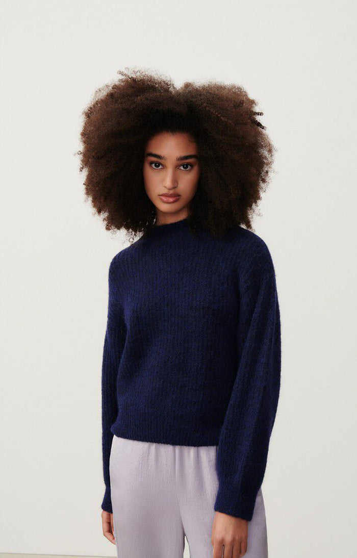 East Pullover - Navy Melange
