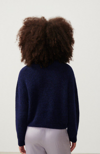 East Pullover - Navy Melange