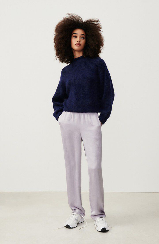 East Pullover - Navy Melange