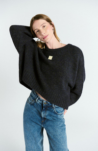 East Jumper - Navy Melange