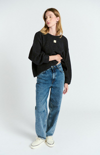 East Jumper - Navy Melange
