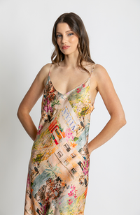 Selena Slip Dress - Capri