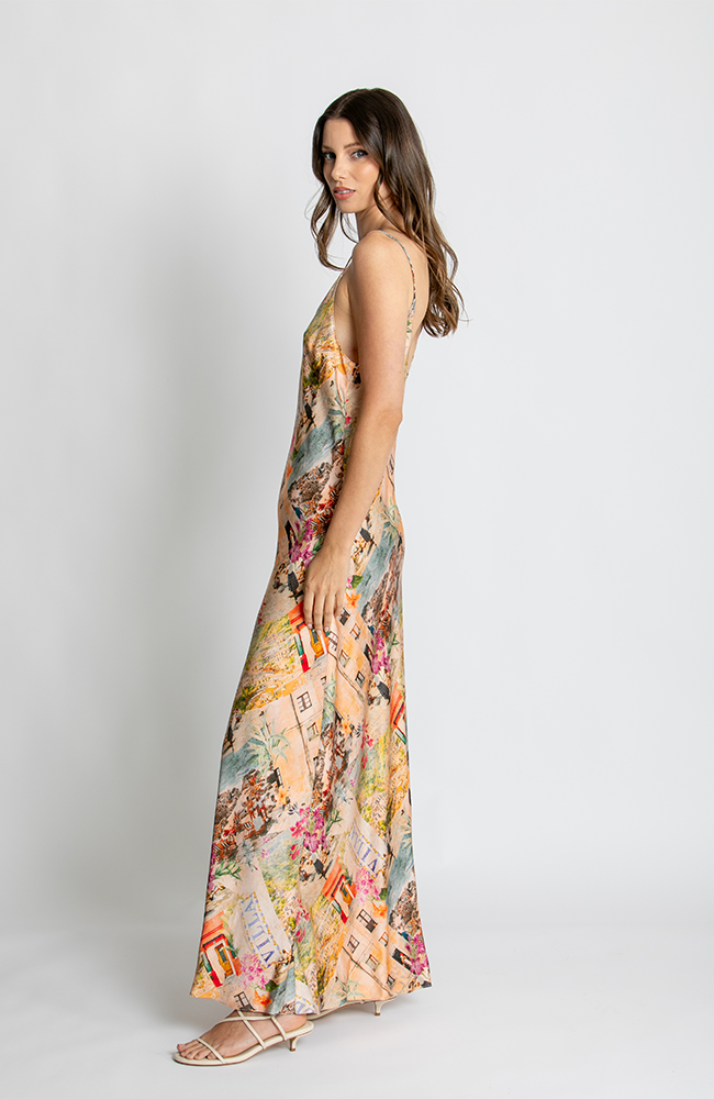 Selena Slip Dress - Capri