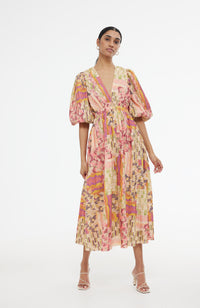 Electra Dress - Painterly Patchwork