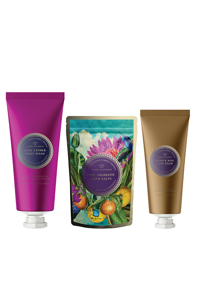 Sapphire Coast Lotus Flower & Sweet Orange Body Pamper Pack