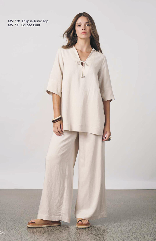 Eclipse Pant - White