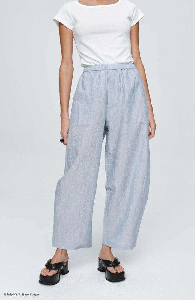 Ellidy Pant - Bleu Stripe
