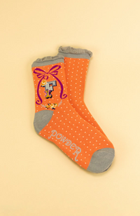A-Z Ankle Socks