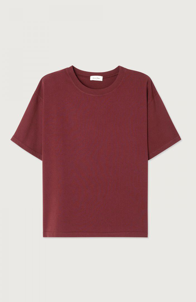 Fizvalley T-shirt - Vintage Burgundy