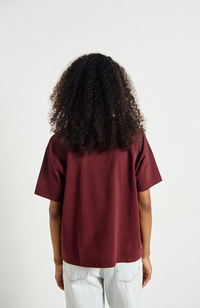 Fizvalley T-shirt - Vintage Burgundy