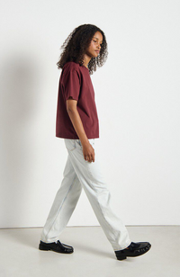 Fizvalley T-shirt - Vintage Burgundy