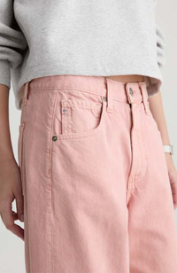 Hattie Crop Jeans - Sparkling Rose