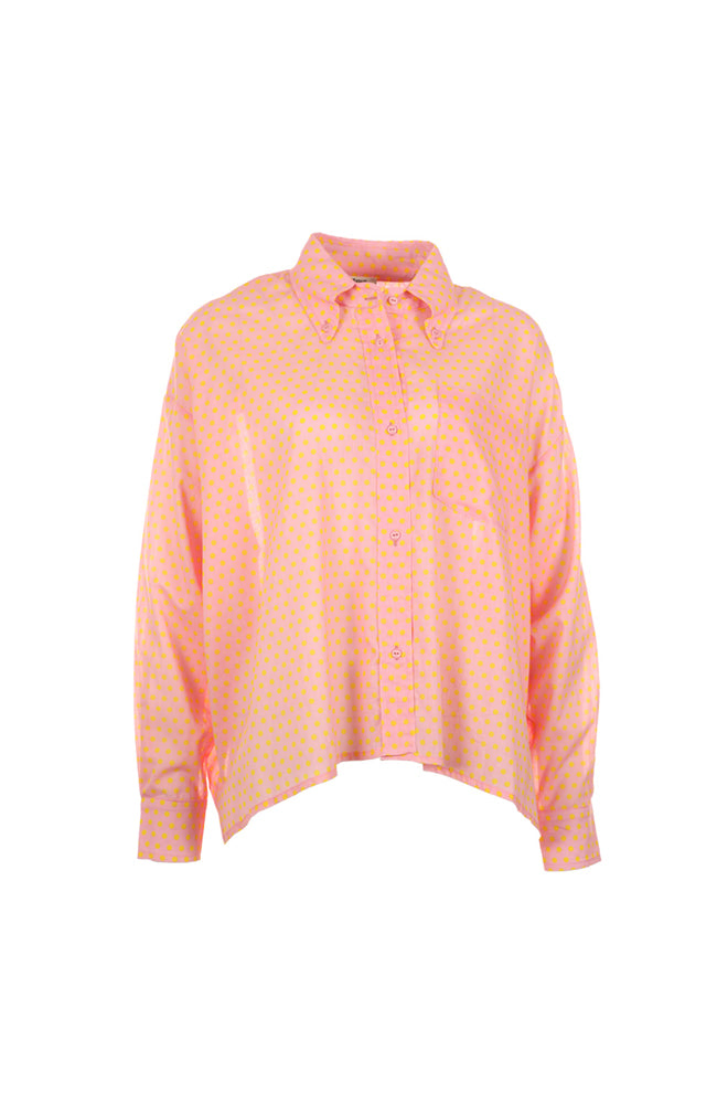 Samba Dots Blouse - Rose/Yellow