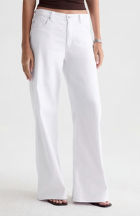 Saige Wide Leg Pants - Gallery White