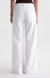 Saige Wide Leg Pants - Gallery White