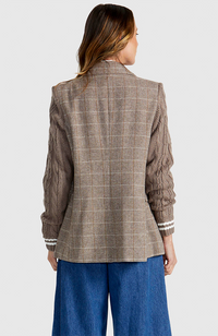 Winton Blazer - Ash Brown