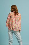 Another Love Shirred Neck Top - Vintage Floral