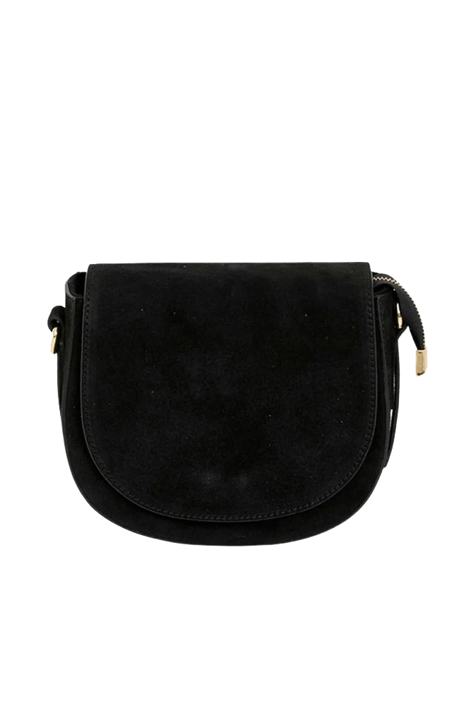 Gabrielle Handbag - Suede/Black