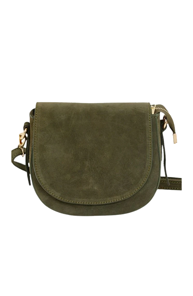 Gabrielle Handbag - Suede/Khaki