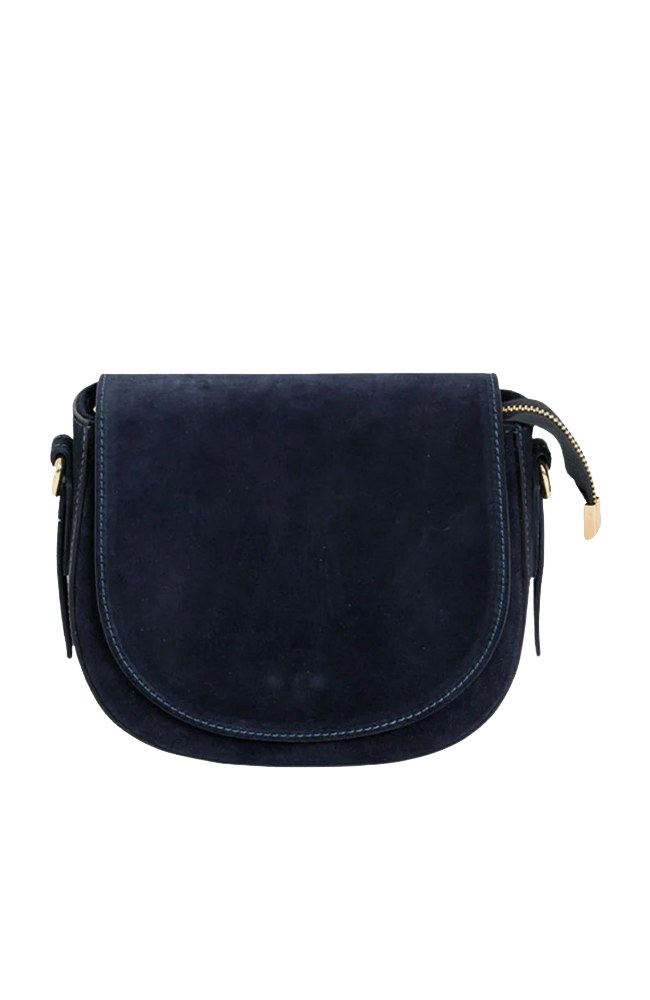 Gabrielle Handbag - Suede/Marine