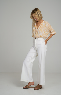 Daylesford Cotton Pant - Vanilla