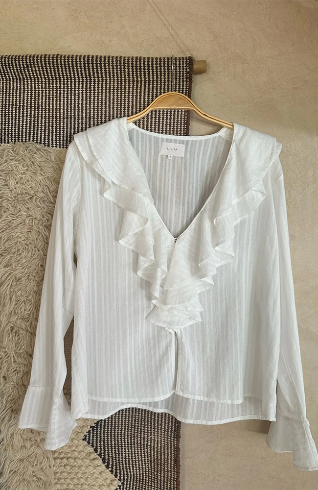 Grecian Top - Ivory