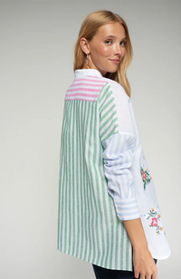 Mao Shirt - Blue