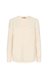 Danna Linen Blouse - Ivory