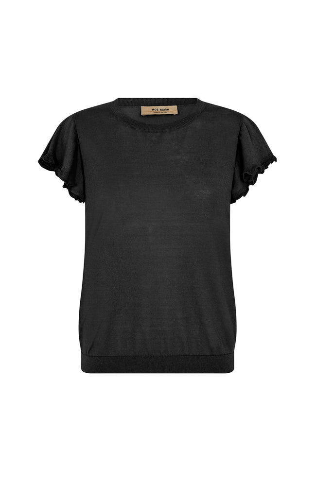 Ganna Knit Top - Black