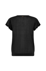 Ganna Knit Top - Black