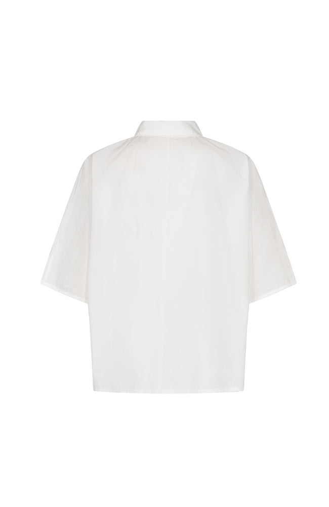 Lowana Cotton Blouse - White