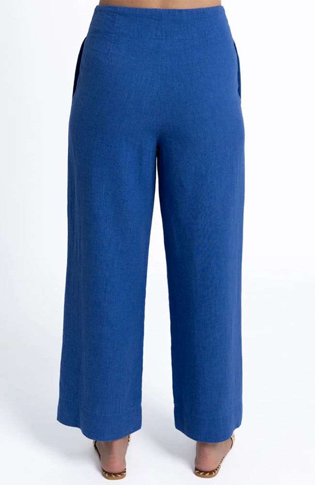 Fleetwood Linen Pant - Royal Blue