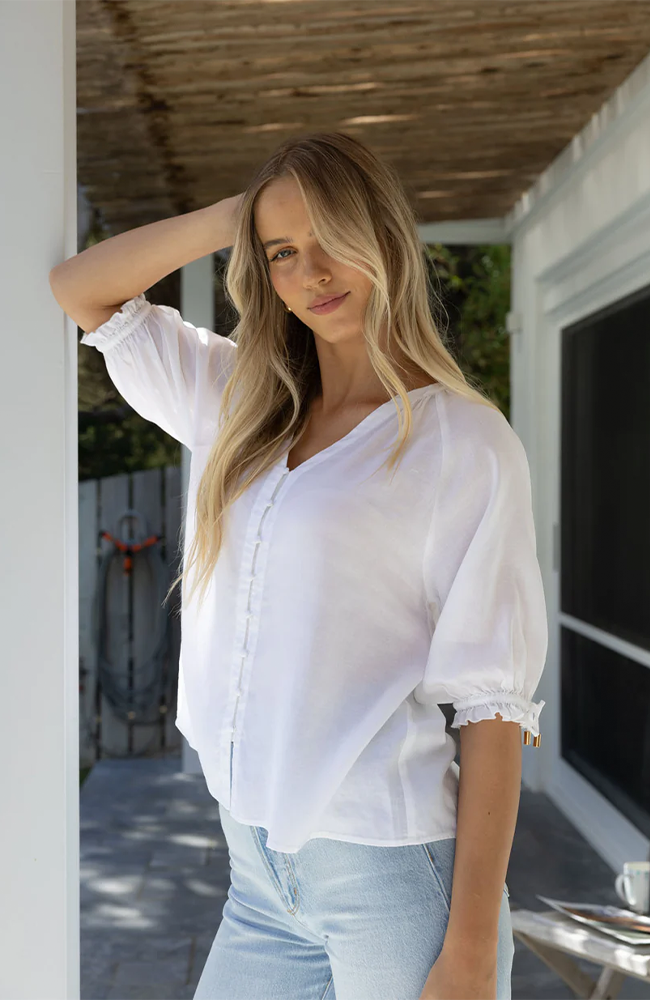 Reece Blouse - White