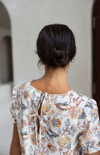 Sana Lilly Dress - Kaffir Print