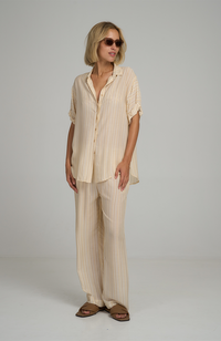 Beach Pant - Sand Stripe