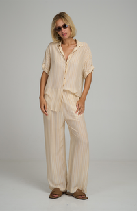 Beach Pant - Sand Stripe