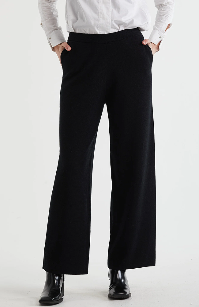 Milano Knit Pant - Black