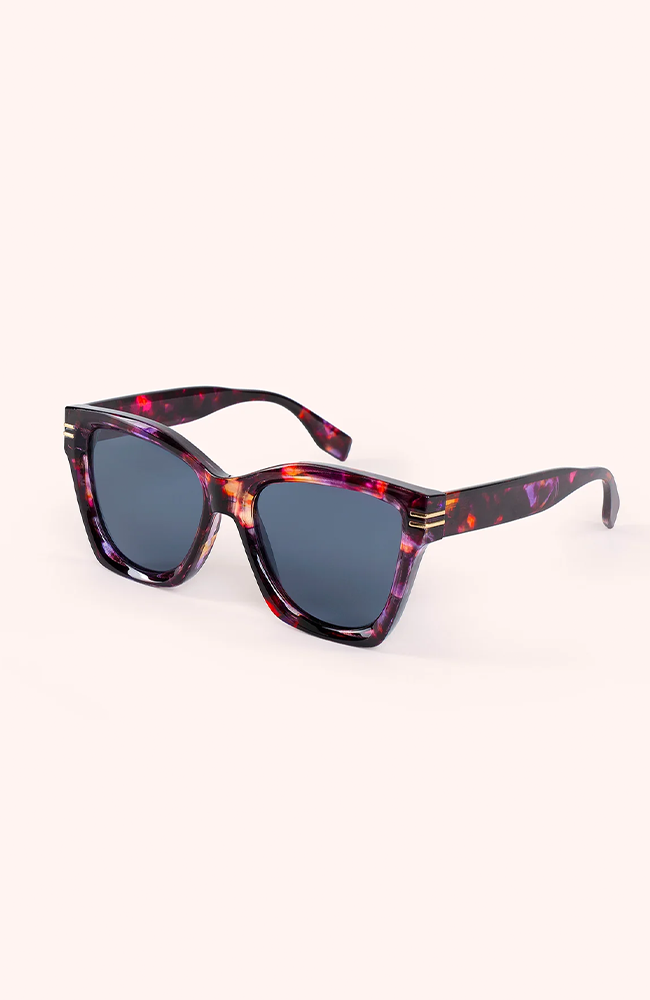 Isolde Sunglasses - Claret Tortoiseshell