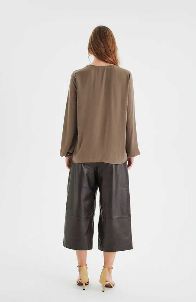 RindaIW Blouse - Sandy Grey
