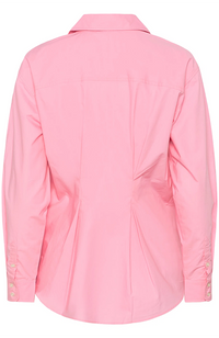 Lelo Dallas Pleated Shirt - Candy Pink