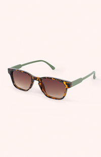 Jacinda Sunglasses - Moss/Tortoiseshell