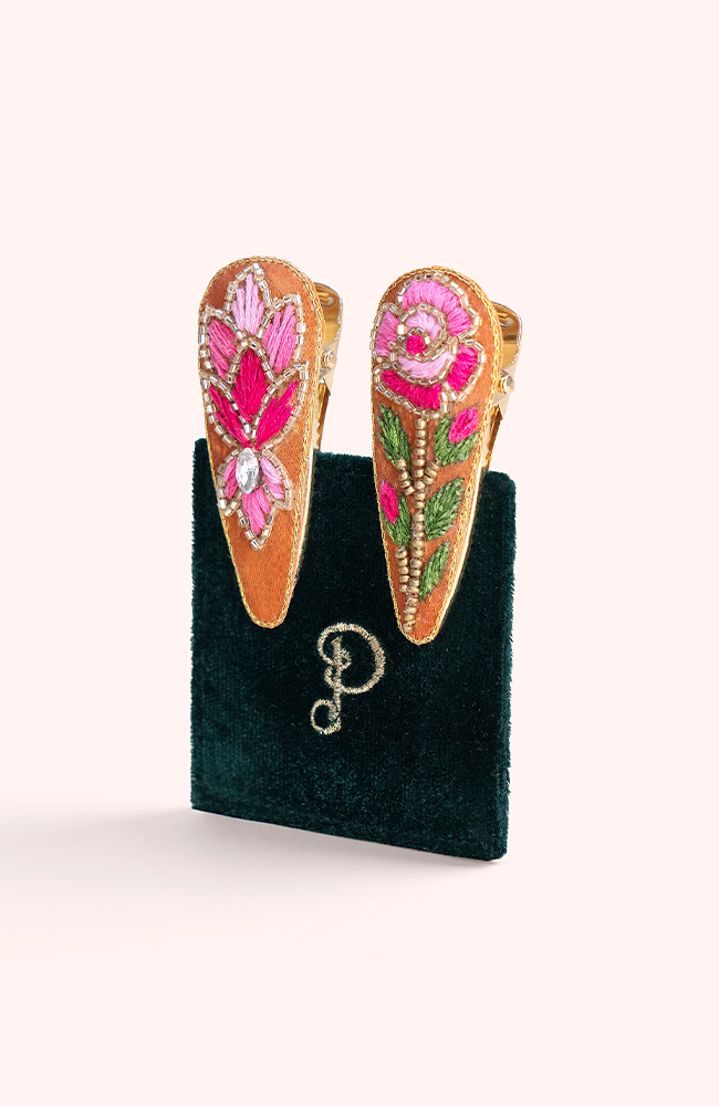 Hairclips - Summer Roses